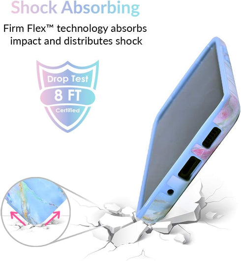 VELVET CAVIAR Compatible with Samsung Galaxy S20+ Plus Case - Cute Protective Phone Cases for Women, Girls (Holographic Pink Blue Marble)...