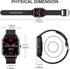 Smart Watch for Men Women?Smartwatch with Bluetooth Call(Answer/Make Call)? 1.85" Touch Screen Fitness Watch Tracker with IP68 Waterproof, 100+Spo...