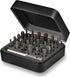 31in1 S2 Steel Screwdriver Bit Set with 1/4" Magnetic Bit Holder, Mini EDC Tool, for 1/4" hex shank screwdriver, bit holder, power tool, hand tool...