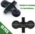 10 Pieces Aquarium Divider Suction Cup Clips, Glass Fixing Clips, Plastic Mesh Board Isolation Holders for Fish Tank (Black)...