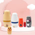 SkiBeaut Russian Nesting Dolls 6PCS Handmade Wooden Nesting Doll Cute Dogs Pets Pattern Stacking Toy for Kids...