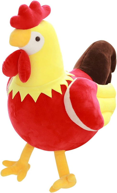 Large Stuffed Chicken- 12 Inch Large Chicken Stuffed Animal Plush Rooster - Plush Stuffed Animal Toy...