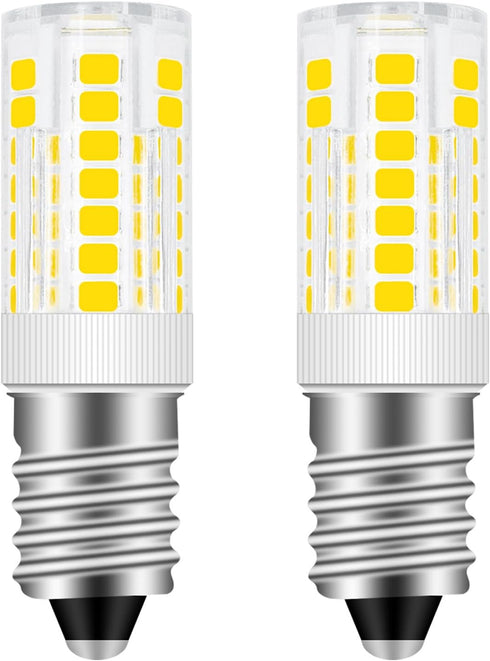 E14 LED Bulb European Base 4W LED Replacement for Whirlpool Freezer Light European Refrigerator Lights Sewing Machine Light Bulbs Chandelier Light...