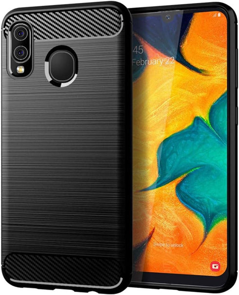 Samsung A20 case,Galaxy A20 Case,Galaxy A30 Case,MAIKEZI Soft TPU Slim Fashion Anti-Fingerprint Non-Slip Protective Phone Case Cover for Samsung G...