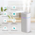 600ml Double Spray Small Humidifier for Bedroom, Mini Humidifier for Plant, Desk,Plant Humidifier with Double Spray, Portable Double Jet Humidifie...