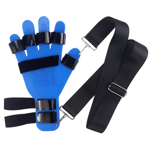 Hand Wrist Orthosis Separate, Breathable Finger Splint Fingerboard Flex Spasm Extension Board Splint Finger Training Stroke Device Therapy for Bot...