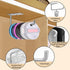 MGahyi Tumbler Lid Organizer, Space Saving Cup Lid Organizer Self-Adhesive or Drilling Tumbler Lid Hook for Kitchen Organizers and Storage(Silver)...