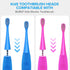 Replacement Toothbrush Heads Compatiable with BURST Kids Electric Toothbrush 10 Pack - Soft Charcoal Bristles for Gentle on gum and Deep Cleaning,...