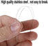 35 pcs (7Size) Beading Needles Stainless Needles Big Eye Needles with Bottle for Jewelry Making...