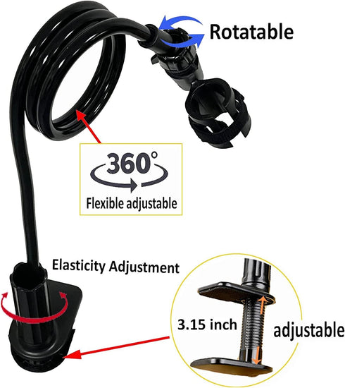 Universal Flexible Iron Cord Minder, Steam Iron Cord Holder for the ironing board helps keep the irons cord out of the way when in use - fits all ...