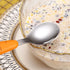 Travel Cutlery Set Baby, 3 PCS Toddler Utensils, Kids Spoon And Fork Self-Feeding, Carrot Child Flatware Sets, Stainless Steel Fun Baby Silverware...