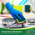 ORIGHTY Heavy Duty Cellulose Scrub Sponges Kitchen, Powerful Scrubbing & Cleaning, Suitable for Washing Dishes and Kitchen Cleaning, Absorbent & R...