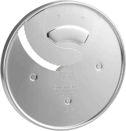 Cuisinart DLC-842TX-1 Replacement Stainless Steel 2mm Thin Slicing Disc Fits Models DFP-11, DFP-7BC, DLC-10, DLC-2007N, DLC-2011, & DLC-8 Only OEM...