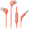 Motorola Earbuds 3-S Wired Earbuds with Microphone - Corded in-Ear Headphones, Comfortable Lightweight Silicone Ear Buds, Non-Tangle Flat Cable, 9...