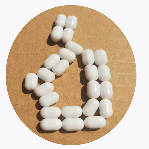 Magnetic Stirrer Stir Bar PTFE Magnetic Mixer Stir Bars (6X10mm, Cylinder Shape, 10PCS)...