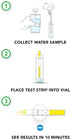 Safe Home® DIY LEAD in Drinking Water Test Kit – At Home Testing for Lead in City Water or Well Water – Detection to 5ppb – 10 Minute Test – Singl...