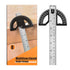 Protractor Angle Finder Carpenter Square Adjustable Aluminum Protractor Square and Angle Gauge for Carpenters & Woodworking Hobbyists with 0-180 D...