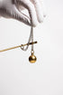 ‘s Gravesande’s Ring, Ball and Ring Thermal Expansion Demonstration, Educational Science Tool, Solid Brass with Wooden Handle...