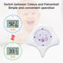 b&h Baby Bath & Room Temperature Thermometer - Digital Infant Bathtub Thermometer, Safe Toddlers Tub Time Floating Toy - Manta Ray...