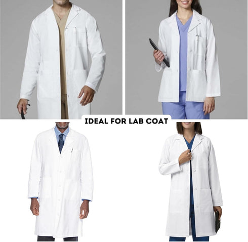 White Button 4 Hole Button 30L Imitation Pearl Buttons Plastic Button Sewing Buttons 0.75in Heavy Duty Buttons Pack of 12...