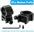 1'' Scope Rings, 2Pcs High Profile or 2Pcs Medium Profile 1 Inch Scope Mount Rings for Picatinny Rail...