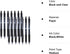 30 Pack Black Gel Pens, Retractable Medium Point Gel Ink Pens Smooth Writing for School Office Home, Comfort Grip(15 Pens with 15 Refills)...