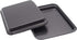 Small Baking Sheet Nonstick 9.45 X 7.09 Inch (Inner 7.5x6), 8 Inch Mini Cookie Tray Toaster Conventional Oven Pan No Warp No Rust Magnetic Bakewar...
