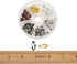 KISSITTY 36pcs/Box 6 Colors Brass Stud to Clip on Earring Converter 19x6mm for Non-Pierced Ears...