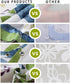 Palm Tree Shower Curtain Set with Hook 36" x 72",Tropical Summer Beach Plant Leaves Washable Cloth Polyester Fabric Shower+Curtain,Waterproof Bath...
