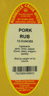 Marshalls Creek Spices Pork Seasoning No Salt 12 ounce ECO Friendly Kraft Stand-up Pouch...