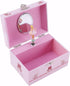Musical Jewelry Box with Spinning Figurines Music Box Jewel Storage Case Best Gift Toys for Girls (Light Pink Ballerina)...