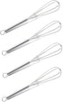 Mini Whisks 5 inch 4Pcs...