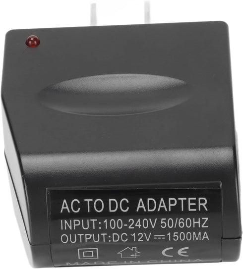 12V 1.5A DC Converter, AC 110V 240V to DC 12V Car Cigarette Lighter Socket Power Adapter, 18W Power Supply Converter Transformer Wall Plug Adapter...