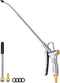 JASTIND Upgrade Air Blow Gun with Adjustable Air Blower Nozzle, Up to 27 Inches Extension with 4.9 Inches Steel Air Flow Nozzle, High Volume Pneum...