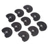 ViaGasaFamido 10Pcs Oscillating Saw Blades Semicircle High Carbon Steel High Hardness Oscillating Multi Wood Grinding Tool Hole Opening 91mm for W...