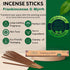 Bless-Frankincense-and-Myrrh 100%-Natural-Handmade-Hand-Dipped-Incense-Sticks Organic-Chemicals-Charcoal-Free Purification-Relaxation-Positivity-Y...