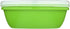 Preserve Dishwasher Safe BPA Free Sandwich Food Storage Container Made from Recycled Plastic in the USA, Set of 2, Apple Green...
