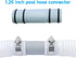 Pool Hose Adapter/Connector,Pool Pump Fittings Pool Drain Ddapter,32MM Durable Vacumm Pump Pipe 2PCS, for Above Ground Swimming Pool and Pool Filt...