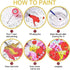Tucocoo DIY Paint by Numbers,Animal Cat Spit Tongue,Abstract Canvas Oil Painting Kit for Kids & Adults,16X20inch Drawing Paintwork Acrylic Pigment...