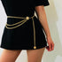 Tatibana Multilayer Metal Waist Chain Dress Belts Metal Belt for Women Girls Ladies Adjustable Body Waist Link Belts for Jeans Dresses...