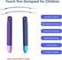 Stylus Pen for Kids(2Blues+2Cords), Universal Stylus Pens Compatible with Amazon Fire Tablet for Kids, Kindle, iPad/iPhone All Capacitive Touch Sc...