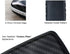 iJDMTOY Exact Fit Black Glossy Carbon Fiber Finish Key Fob Shell Compatible with Ford 2018-up Mustang F150 F250 Bronco Explorer Expedition Keyless...
