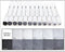 12 Colors Grayscale Art Marker Pen Double-Ended Sketch Markers Alcohol Based Ink Neutral Gray Tones Art Supplies (12 Colors Cool gery style)...