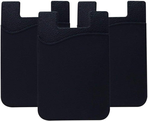 Agentwhiteusa Cell Phone Stick on Wallet (for Credit Card, Business Card & Id) compatible with iPhone, Android & Most Smartphones...