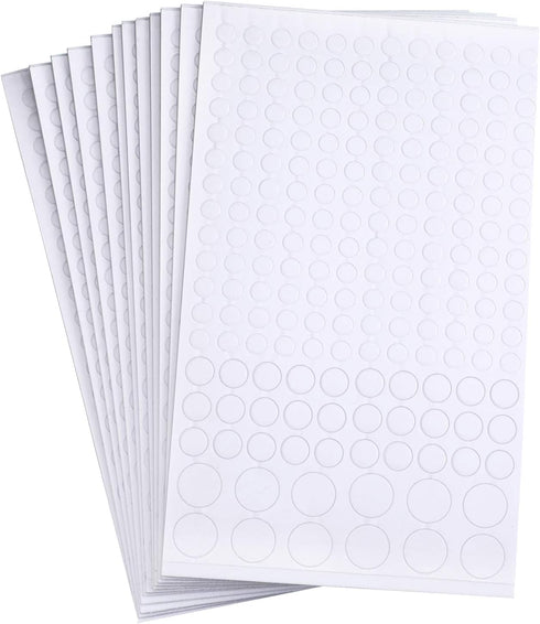 Outus 2376 Pieces Foam Dots Dual-Adhesive 3D Foam Dots 3 Sizes Pop Foam Dots Round Adhesive Foam Mounts for Craft DIY Art Scrapbooking Cards Decor...