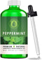 Peppermint Essential Oil 4 Oz with Dropper - Therapeutic Grade for Aromatherapy, Diffuser, Massage & Home Care...