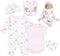 Reborn Baby Dolls Clothes 22 Inch Cute Elephant Girl Outfits for 20-22 Inch Newborn Doll Clothing Accessories…...