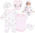Reborn Baby Dolls Clothes 22 Inch Cute Elephant Girl Outfits for 20-22 Inch Newborn Doll Clothing Accessories…...