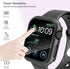 Pocoukate [12 Pack Case Compatible with Apple Watch Series 3 Series 2 38mm, with Tempered Glass Screen Protector Full Scratch-Resistant Protective...