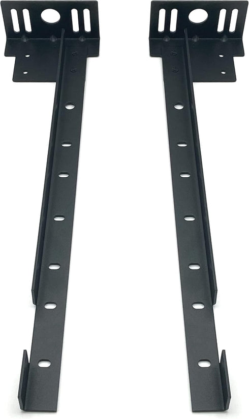Bed Frame Footboard Extension Brackets Set Attachment Kit - Fit for Twin, Full, Queen, or King Size Beds...